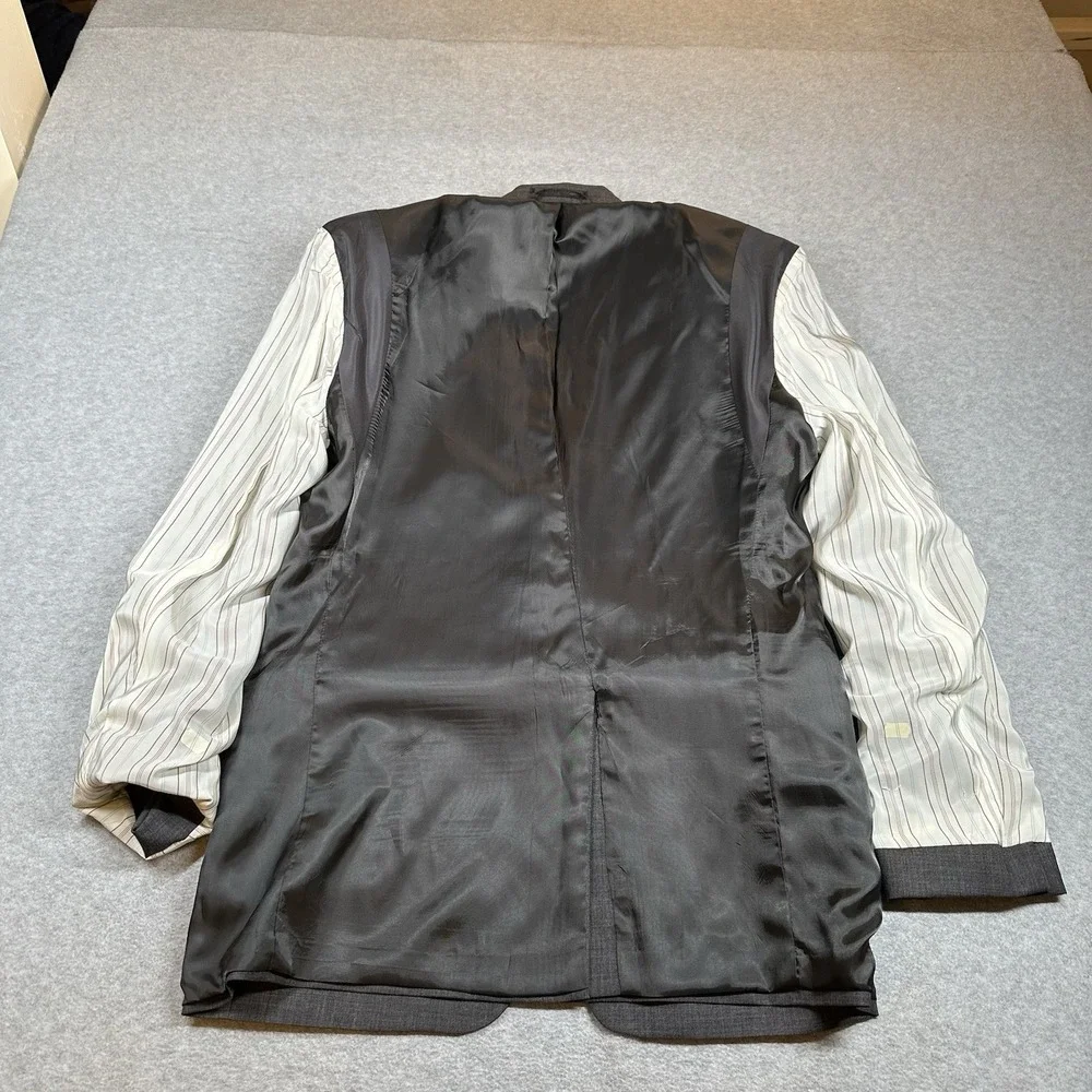 Lauren Ralph Lauren Blazer Mens‎ 38R Gray Ultra Flex Wool Suit Separate NOTE